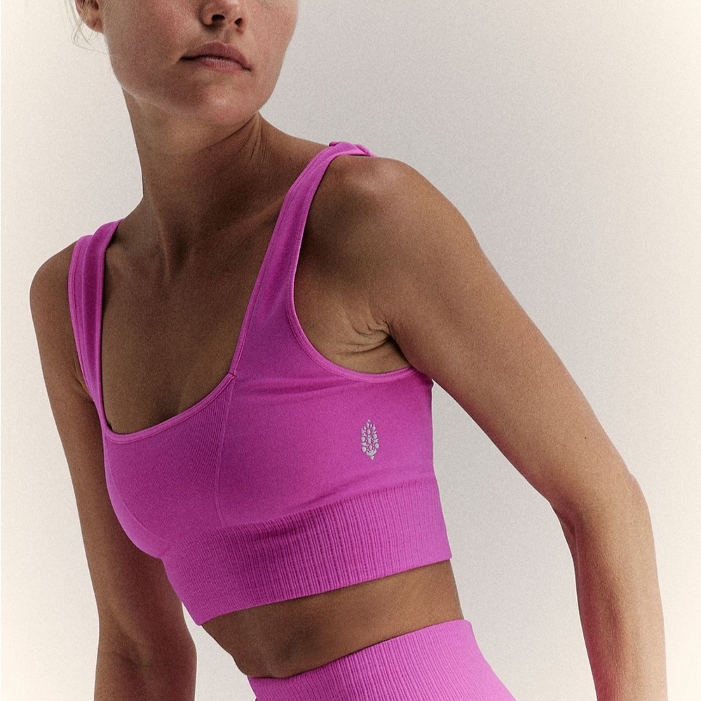 Pink FP Movement Sports Bra